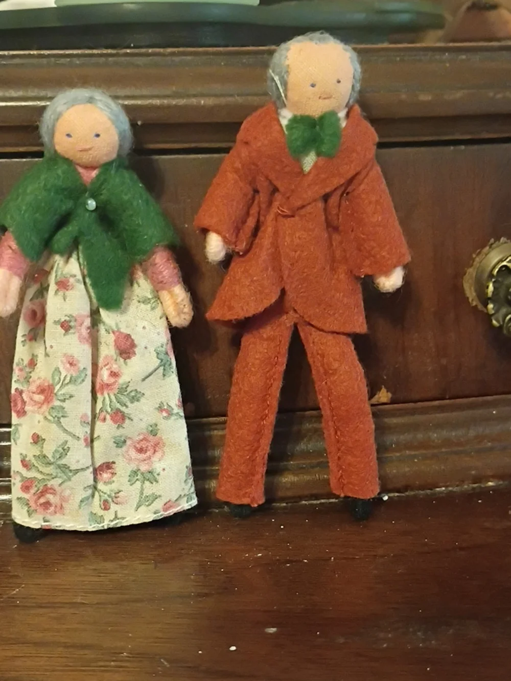 Vintage 1990 7 Half Penny Dolls